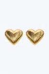 Sśaje Women's Gold Lona Earrings In Gold