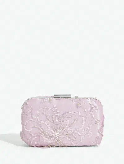 Sśaje Women's Pink / Purple Dorit Clutch Lilac In Multi