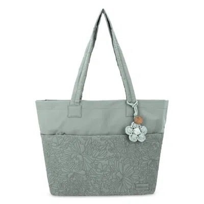 Sakroots Banyan Shoulder Tote In Green