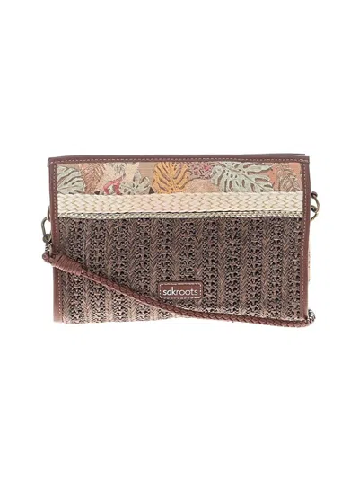 Pre-owned Sakroots Crossbody Bag In Brown