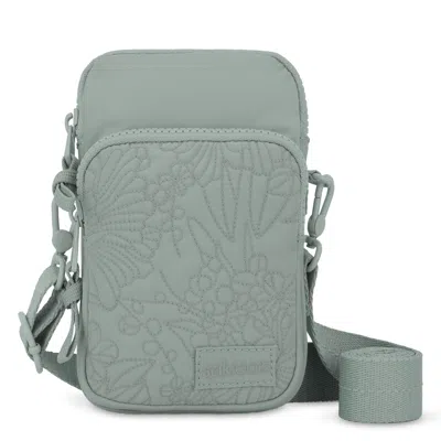 Sakroots Koa Smartphone Crossbody In Green