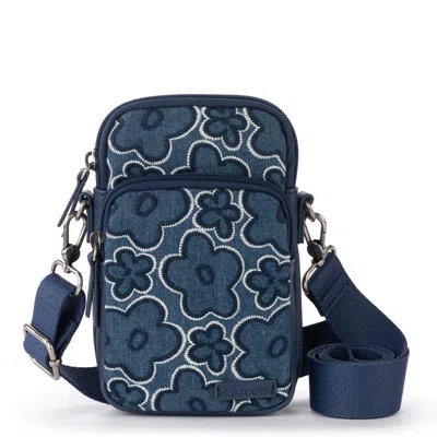 Sakroots Koa Smartphone Crossbody In Blue
