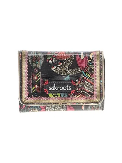 Pre-owned Sakroots Wallet In Black