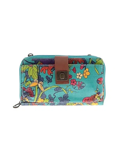 Pre-owned Sakroots Wallet In Teal