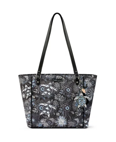 Sakroots Women's Recycled Ecotwill Metro Tote Bag In Midnight Seascape