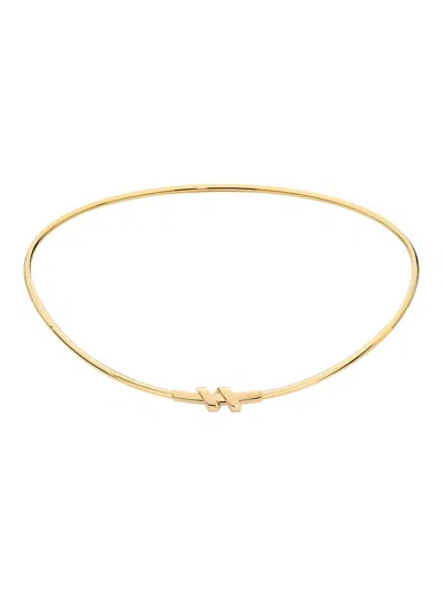 Saks Est. 1924 Women's Helix Torque Necklace 18k Yellow Gold