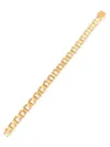 Saks Fifth Avenue 14k Yellow Gold Railroad Chain Bracelet In Yellow Gold