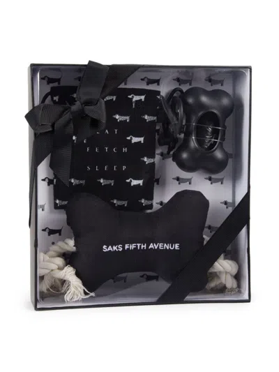 Saks Fifth Avenue 3-piece Dog Gift Set In Multi