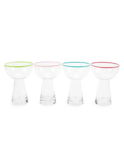 Saks Fifth Avenue Kids' 4-piece Margarita Glass Set In Neutral