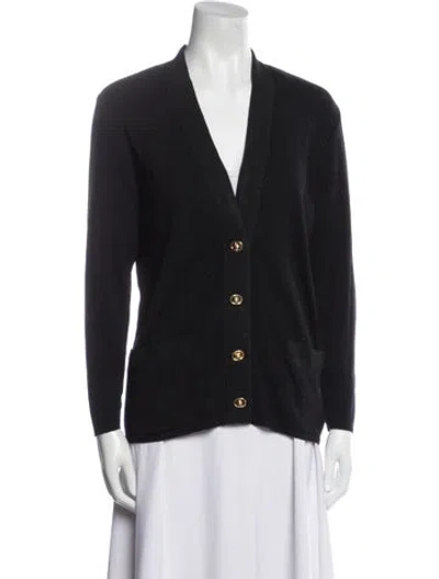 Pre-owned Saks Fifth Avenue Blazer In Black