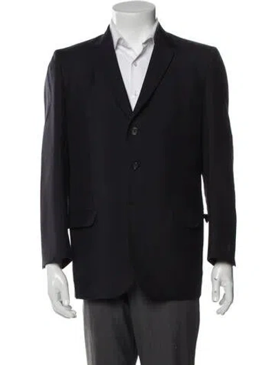 Pre-owned Saks Fifth Avenue Blazer In Black
