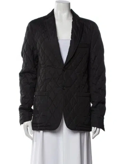 Pre-owned Saks Fifth Avenue Blazer In Black