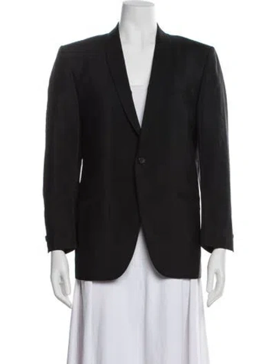Pre-owned Saks Fifth Avenue Blazer In Black