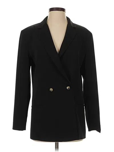 Pre-owned Saks Fifth Avenue Blazer Jacket In Black