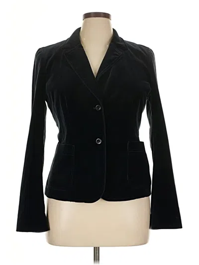 Pre-owned Saks Fifth Avenue Blazer Jacket In Black