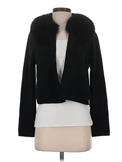 Pre-owned Saks Fifth Avenue Blazer Jacket In Black