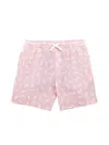 Saks Fifth Avenue Little Boy's Seahorse Swim Shorts In Pink