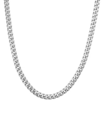 Saks Fifth Avenue Build Your Own Collection 14k White Gold Classic Miami Cuban Chain Necklace