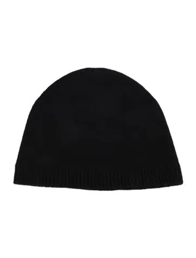 Pre-owned Saks Fifth Avenue Cashmere Beanie W/tags In Black