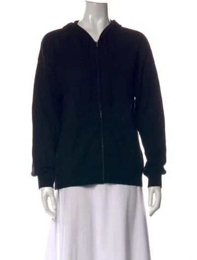 Pre-owned Saks Fifth Avenue Cashmere Crew Neck Sweater W/ Tags In Black