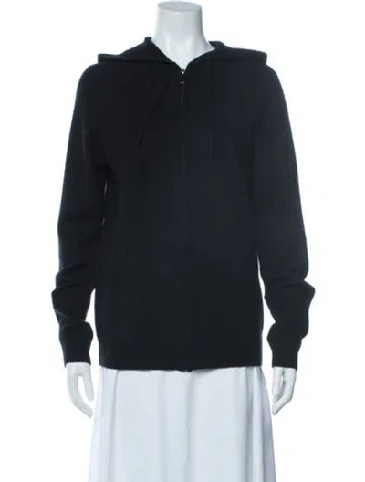 Pre-owned Saks Fifth Avenue Cashmere Jacket In Black