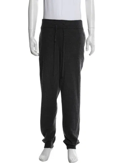 Pre-owned Saks Fifth Avenue Cashmere Lounge Bottoms In Gray