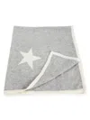 SAKS FIFTH AVENUE CASHMERE STAR KNIT BABY BLANKET