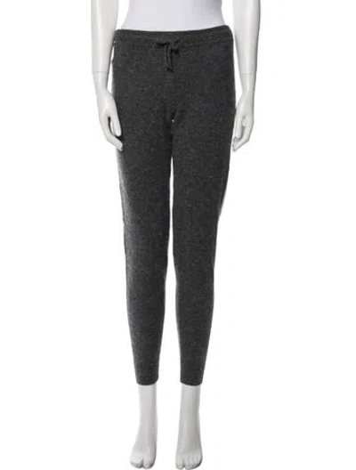 Pre-owned Saks Fifth Avenue Cashmere Sweatpants In Gray