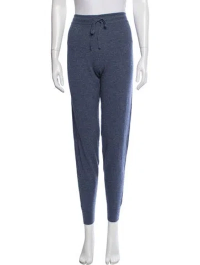 Pre-owned Saks Fifth Avenue Cashmere Sweatpants W/ Tags In Blue