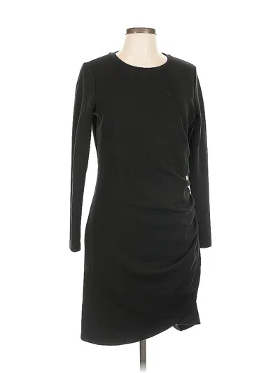 Pre-owned Saks Fifth Avenue Casual Dress In Black