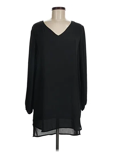 Pre-owned Saks Fifth Avenue Casual Dress In Black