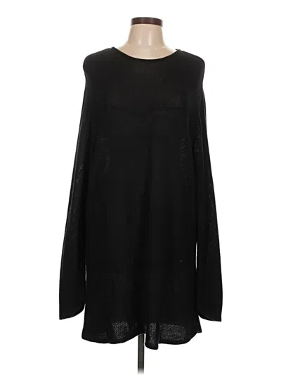 Pre-owned Saks Fifth Avenue Casual Dress In Black