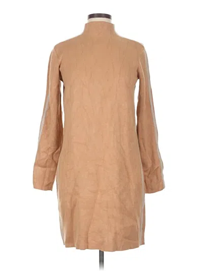 Pre-owned Saks Fifth Avenue Casual Dress In Brown