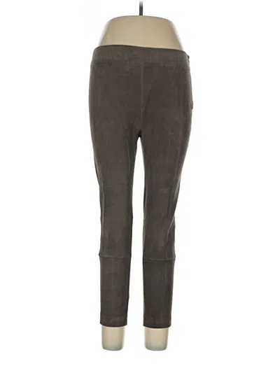 Pre-owned Saks Fifth Avenue Casual Pants In Brown