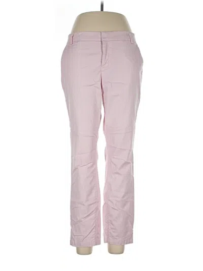 Pre-owned Saks Fifth Avenue Casual Pants In Pink