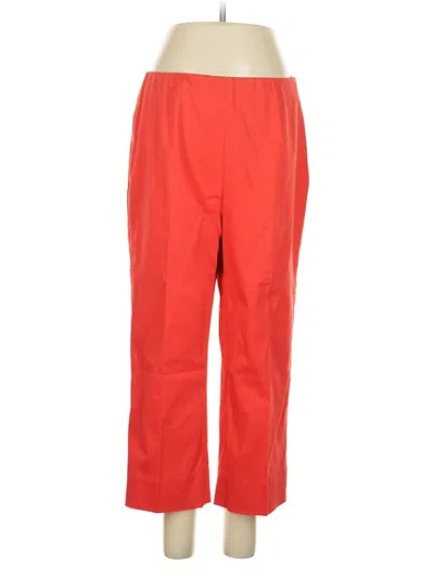 Pre-owned Saks Fifth Avenue Casual Pants In Red