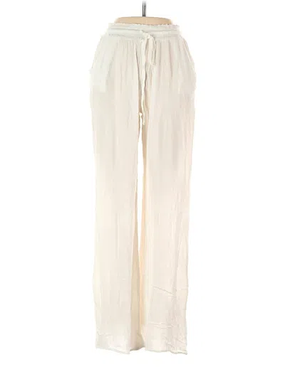 Pre-owned Saks Fifth Avenue Casual Pants In White