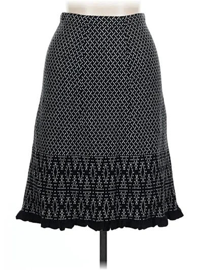 Pre-owned Saks Fifth Avenue Casual Skirt In Black