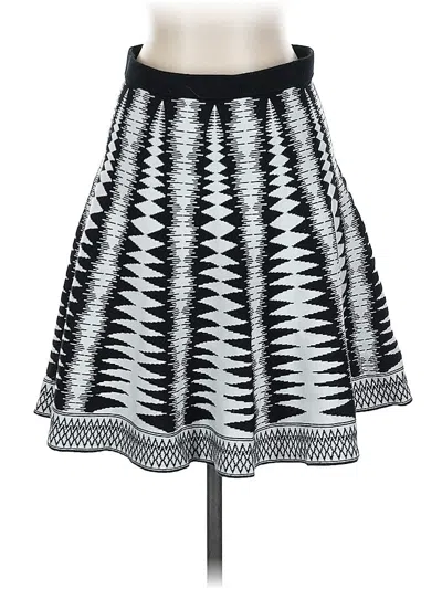 Pre-owned Saks Fifth Avenue Casual Skirt In Silver