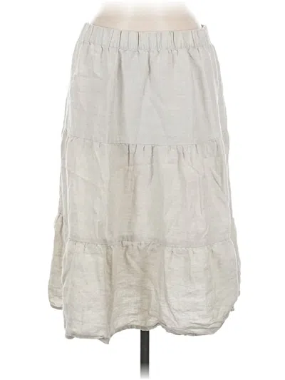Pre-owned Saks Fifth Avenue Casual Skirt In White
