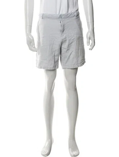 Pre-owned Saks Fifth Avenue Chino Shorts In Blue