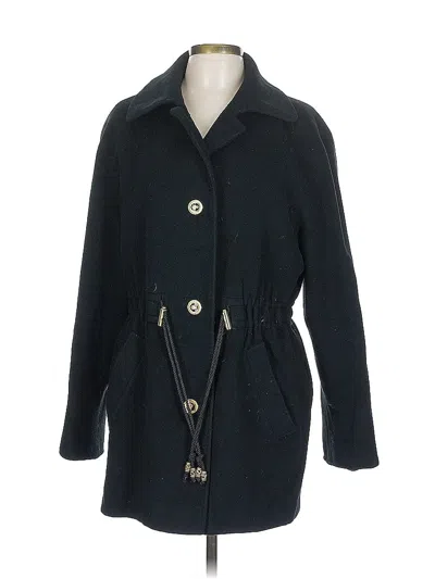 Pre-owned Saks Fifth Avenue Coat In Black