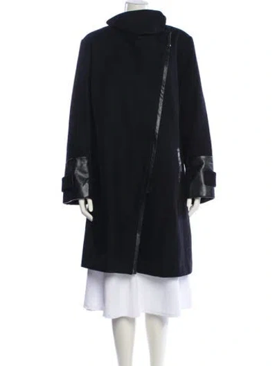 Pre-owned Saks Fifth Avenue Coat In Black