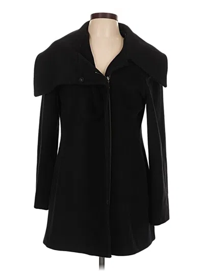 Pre-owned Saks Fifth Avenue Coat In Black