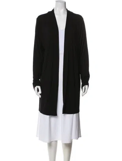 Pre-owned Saks Fifth Avenue Coat In Black