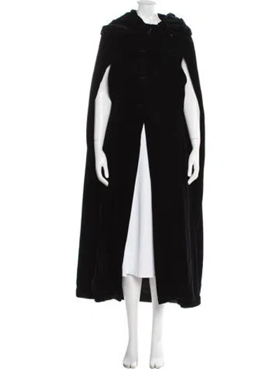 Pre-owned Saks Fifth Avenue Coat In Black