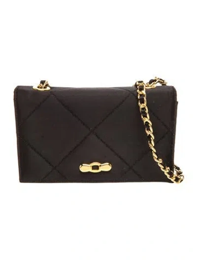 Pre-owned Saks Fifth Avenue Crossbody Bag In Black