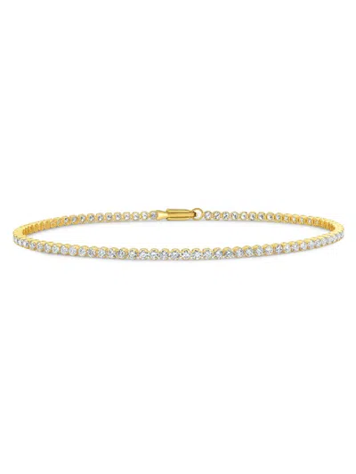 Saks Fifth Avenue Diamonds Women's 18k Gold & 1.98 Tcw Diamond Bracelet