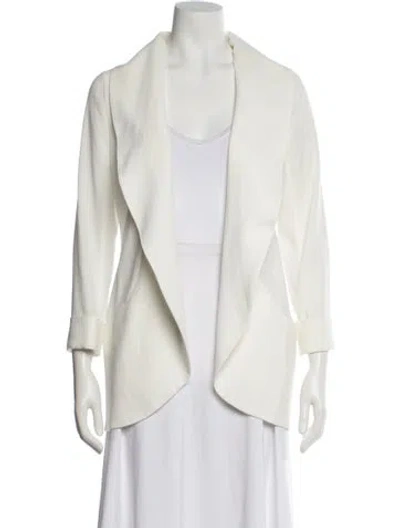 Pre-owned Saks Fifth Avenue Evening Jacket In White