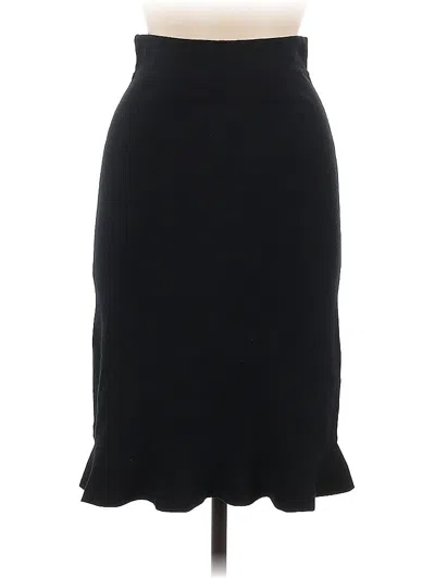 Pre-owned Saks Fifth Avenue Formal Skirt In Black